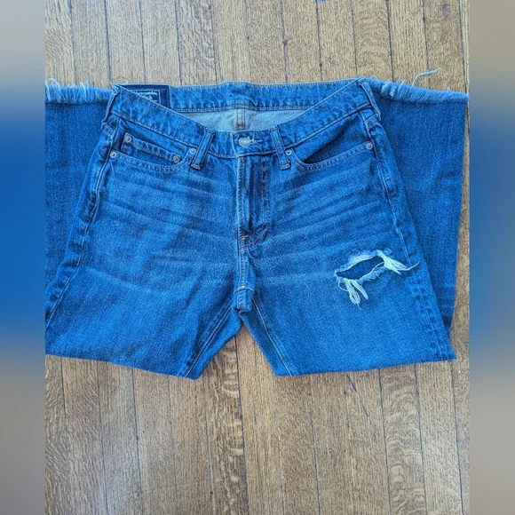 Abercrombie & Fitch Rustin Athletic Slim Jean Women's Size 28 - Picture 2 of 13